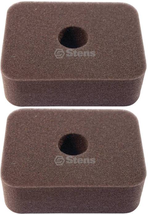 2 Pack Stens 102-422 Air Filter Replaces Honda 17211-ZE1-000