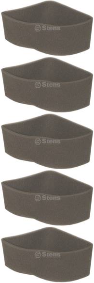 5 Pack Stens 102-491 Pre-Filter Kawasaki 11013-2097