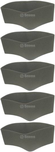 5 Pack Stens 102-495 Pre-Filter Fits Tecumseh 36357