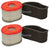 2 Pack Stens 102-499 Air Filter Combo Fits B&S 796970
