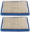 2 Pack Stens 102-533 Air Filter Fits B&S 397795S