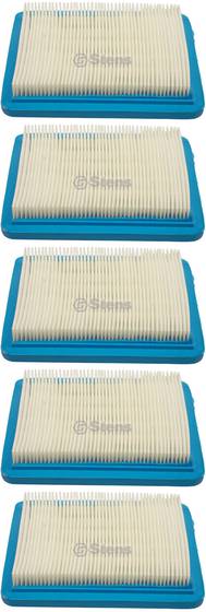 5 Pack Stens 102-549 Air Filter Fits B&S 491588S