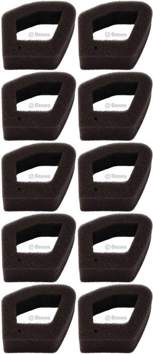 10 Pack Stens 102-570 Air Filter Replaces Fits Honda 17211-Z0Z-000