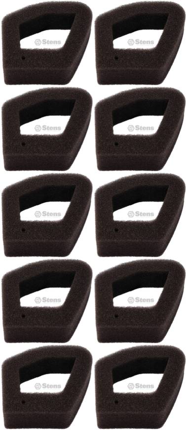 10 Pack Stens 102-570 Air Filter Replaces Fits Honda 17211-Z0Z-000