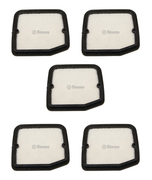5 Pack Stens 102-577 Air Filter for Echo A226001390 AH242 C242 C344 LE242 M242