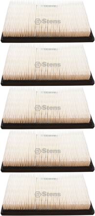 5 Pack Stens 102-705 Air Filter Fits E-Z-GO 26855G01