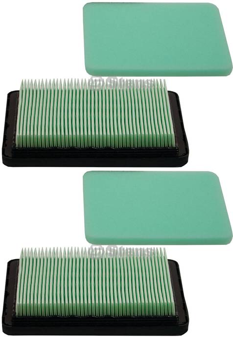 2 Pack Stens 102-713 Air Filter Combo Replaces Honda 17211-ZL8-023