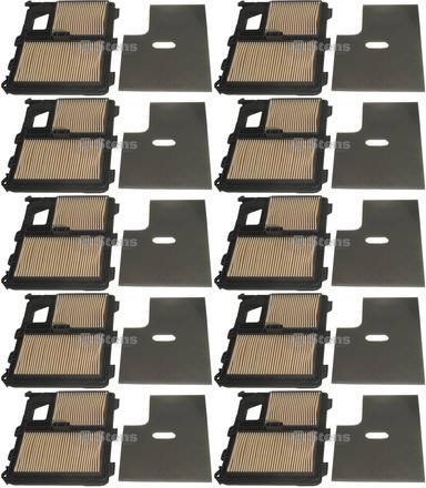 10 Pack Stens 102-719 Air Filter Combo Replaces Honda 17010-ZJ1-000