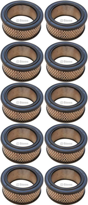 10 Pack Stens 102-906 Air Filter Fits B&S 392286