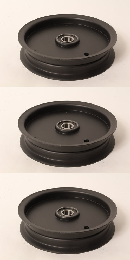 3 PK Idler Pulley Fits Hustler 781385 52" 60" 72" Super Z 6-3/4" OD 11/16" ID
