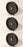 3 PK Idler Pulley Fits Hustler 781385 52" 60" 72" Super Z 6-3/4" OD 11/16" ID