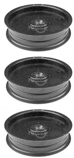 3 Idler Pulley Fits Hustler 781856 52" 60" 72" Super Z Drive 5-1/2" OD 11/16" ID