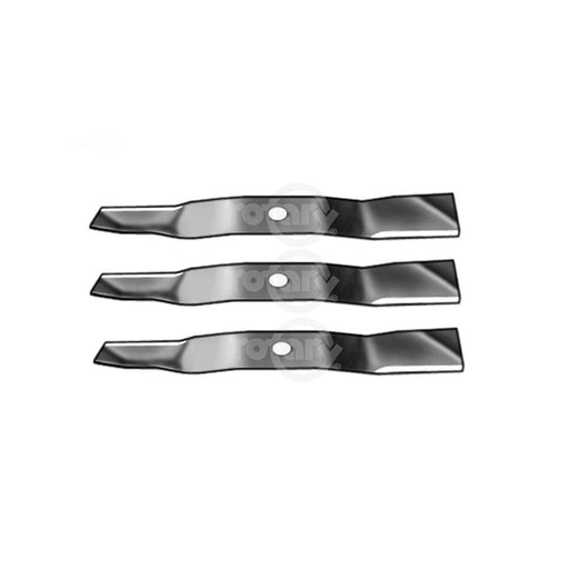 3 Pack Lawn Mower Blades Fits John Deere M136194