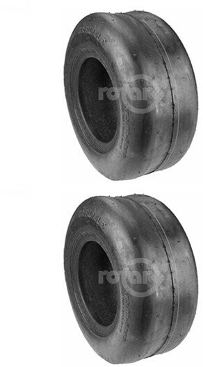 2 PK Carlisle P552021 5120211 Tire Smooth 13 x 5.00 x 6 4ply For Exmark 1-633002