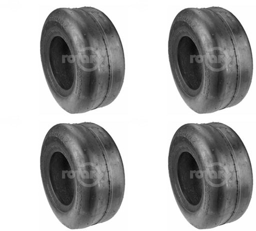 4 PK Carlisle P552021 5120211 Tire Smooth 13 x 5.00 x 6 4ply For Exmark 1-633002