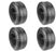 4 PK Carlisle P552021 5120211 Tire Smooth 13 x 5.00 x 6 4ply For Exmark 1-633002