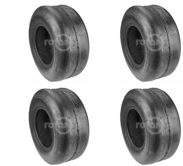 4 PK Carlisle P552021 5120211 Tire Smooth 13 x 5.00 x 6 4ply For Exmark 1-633002