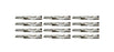 12 Pack Lawn Mower Blades Fits John Deere M127500 M145476