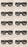 10 PK Echo 102922456 Turbine Safety Glasses Black Frame Gray Lens