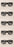 5 PK Echo 102922456 Turbine Safety Glasses Black Frame Gray Lens