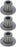 3 PK Genuine Exmark 103-3037 Splined Blade Bushing Lazer Z AS CT XP Turf Tracer
