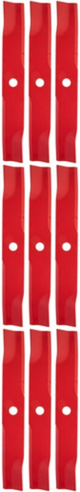 9 PK Genuine Exmark 103-6382-S Solid Blade Lazer Z AS Turf Tracer Metro OEM
