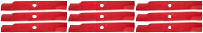 9 PK Genuine Exmark 103-6382-S Solid Blade Lazer Z AS Turf Tracer Metro OEM
