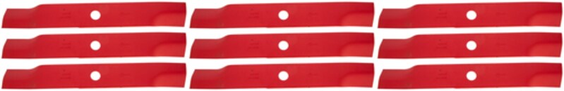 9 PK Genuine Exmark 103-6382-S Solid Blade Lazer Z AS Turf Tracer Metro OEM