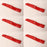 6 PK OEM Exmark 103-6391-S Mulch Blade Lazer Z AS CT HP E S X Metro Turf Tracer