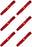 6 Genuine Exmark 103-6392-S 18" Mulch Blades Lazer Z AS CT Pioneer Turf Tracer