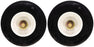 2 PK OEM Exmark 103-9591 No Flat Wheel & Bearing ASM Vantage Turf Tracer EZRider