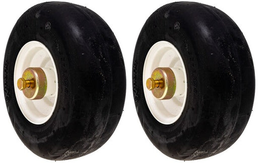 2 PK OEM Exmark 103-9591 No Flat Wheel & Bearing ASM Vantage Turf Tracer EZRider