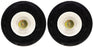 2 PK OEM Exmark 103-9591 No Flat Wheel & Bearing ASM Vantage Turf Tracer EZRider