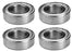 4 PK Bearing Fits Grasshopper 833210 JD M88251 Kubota 08141-06205 Scag 483466