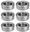 6 PK Bearing Fits Grasshopper 833210 JD M88251 Kubota 08141-06205 Scag 483466