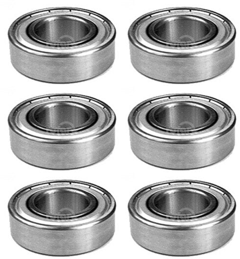 6 PK Bearing Fits Grasshopper 833210 JD M88251 Kubota 08141-06205 Scag 483466