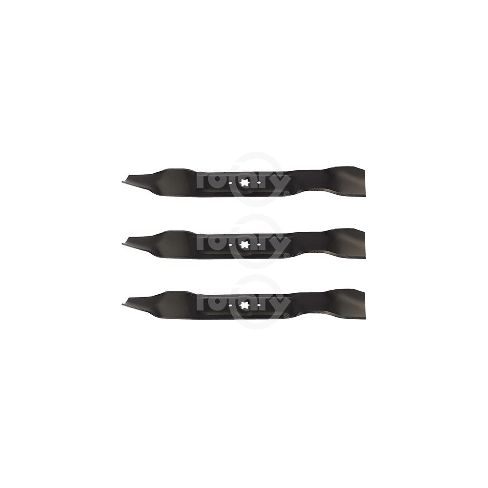 3 Pack Lawn Mower Blades Fits Windsor 50-3945 50-3950