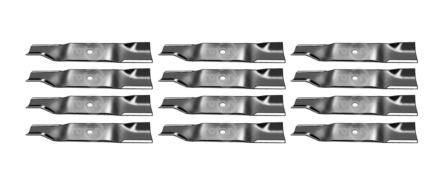 12 Pack Blades For Cub Cadet MTD 02005017 1005336 742-04417 942-04417 942-04417A