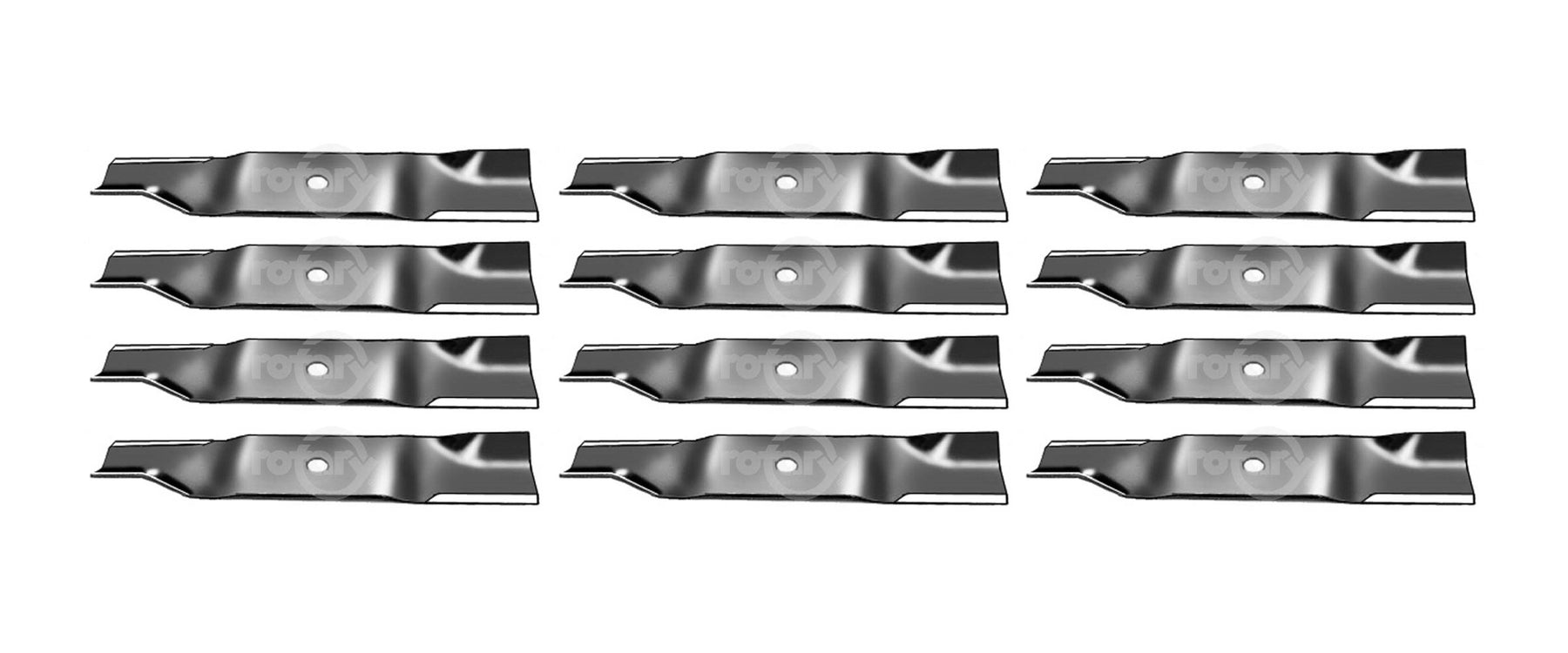 12 Pack Blades For Cub Cadet MTD 02005017 1005336 742-04417 942-04417 942-04417A