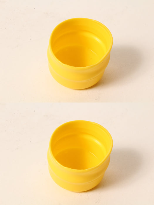 2 Pack Rotary 10374 Yellow Bearing Hub Cover Fits John Deere M143338 1-1/2" ID