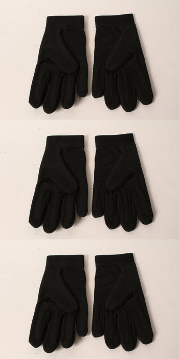 3 PK Echo 103942196 Sport & Landscape Gloves Large Black Form Fitting Fingers