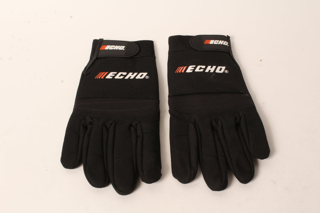Echo 103942197 Sport & Landscape Gloves XL Black Nylon Form Fitting Fingers