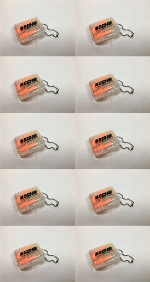 10 PK Genuine Echo 103942210 NRR31 Ear Plugs with Storage Travel Case