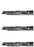 3PK Rotary 10420 Blade 15-1/4" X 5/8" High-Lift For Exmark 103-1579 103-1579-S