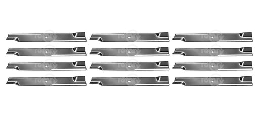 12 Pack High-Lift Lawn Mower Blades Fits Exmark 103-1581 103-1581-S