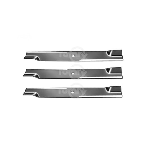 3 Pack High-Lift Lawn Mower Blades Fits Hustler 798702