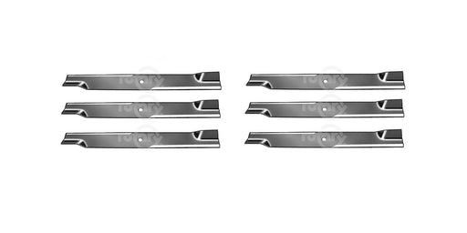 6 Pack High-Lift Lawn Mower Blades Fits Exmark 103-1581 103-1581-S