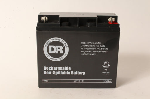 Genuine DR 104831 12V 17AH Battery For Field & Brush Mower OEM