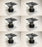 6 PK OEM Toro 106-3987 Blade Adapter 22" Super Recycler Fits Lawn-Boy Insight