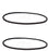 2 PK Blade to Blade Belt Fits Great Dane D28028 Double V BB Hex Belt 61" Chariot